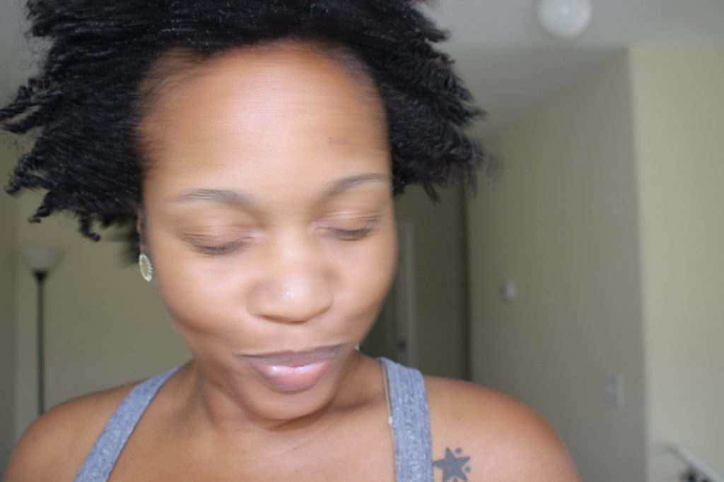 The little in jen that could blog, natural hair, curly hair, stretched curly hair, How to Preserve Wash and Go Overnight/ Stretch a Wash and Go (For short hair)