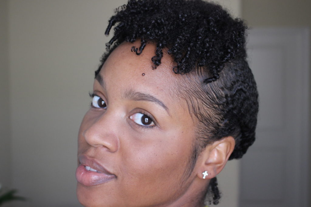 sideswept updo, flat twist, natural hair, natural hair blog, coily hair, the little in jen that could blog, natural hair styles, protective styles