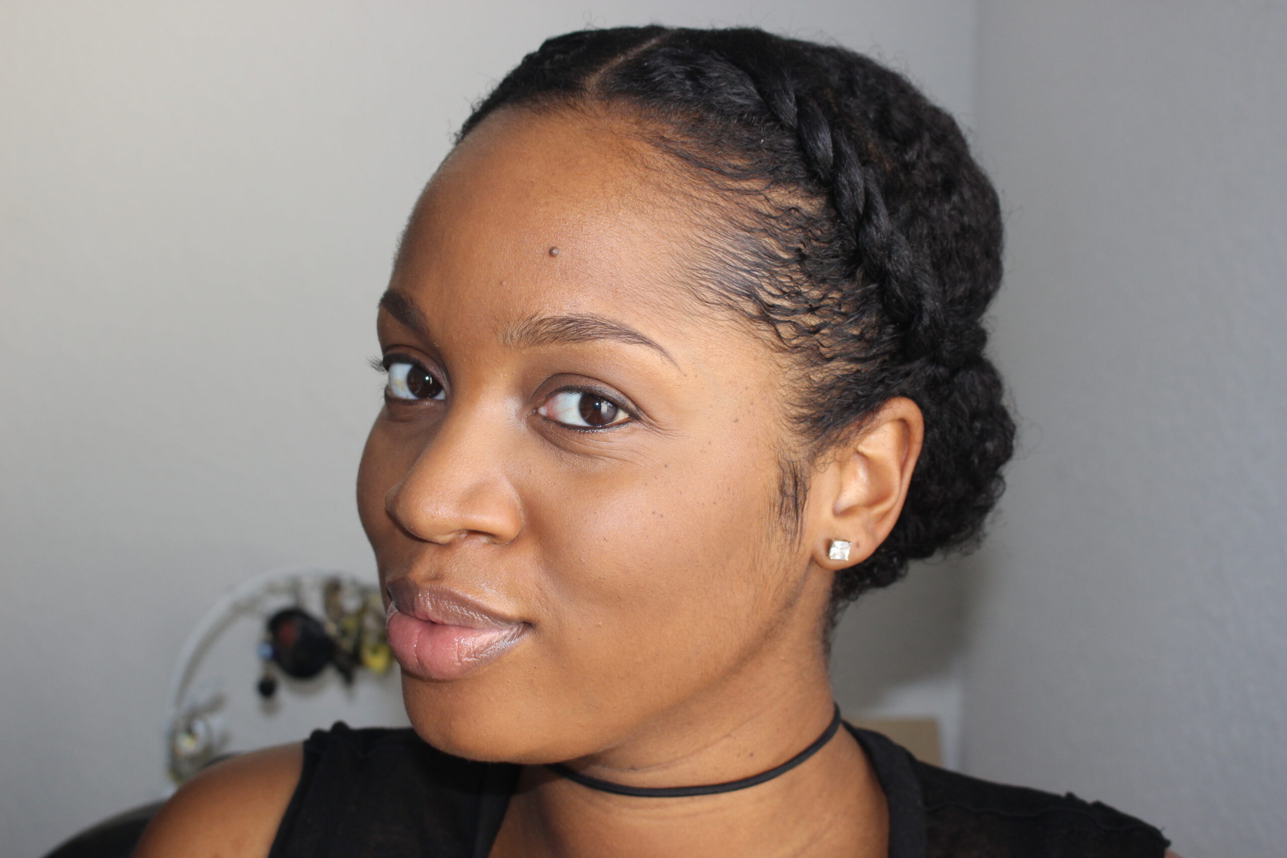 Sasha Obama Inspired Updo for Curly Hair (Pictorial)